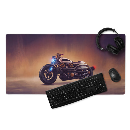 Sportster S Inspired Extended Desk Pad, Custom Cruiser Office Mouse Pad