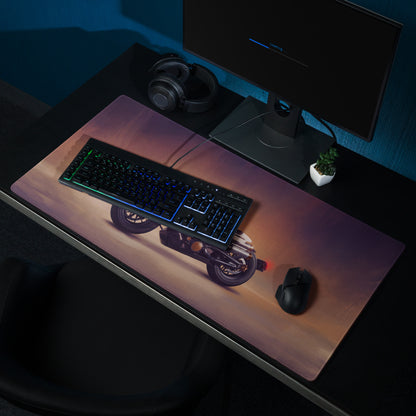 Sportster S Inspired Extended Desk Pad, Custom Cruiser Office Mouse Pad