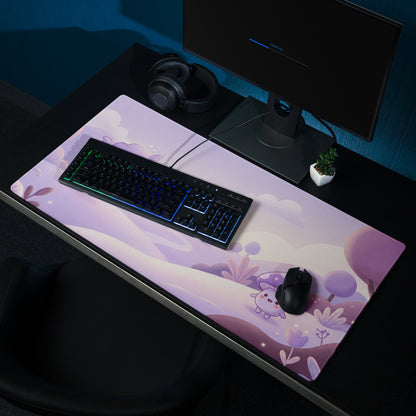 Cute Purple Cloud Galaxy Mouse Pad With Playful Design