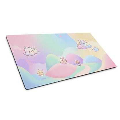 Pastel Cute Galaxy Gaming Mouse Pad