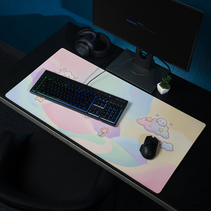 Pastel Cute Galaxy Gaming Mouse Pad