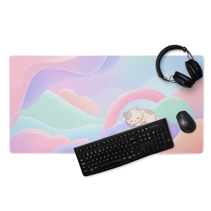 Pastel Rainbow Cute Gaming Mouse Pad