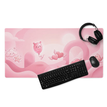 Pink Cute Gaming Mouse Pad For Dota CSGO Cute Theme