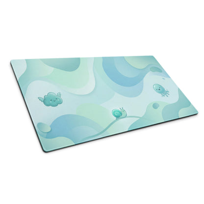 Pastel Cute Cloud Mouse Pad For Girl Gamers