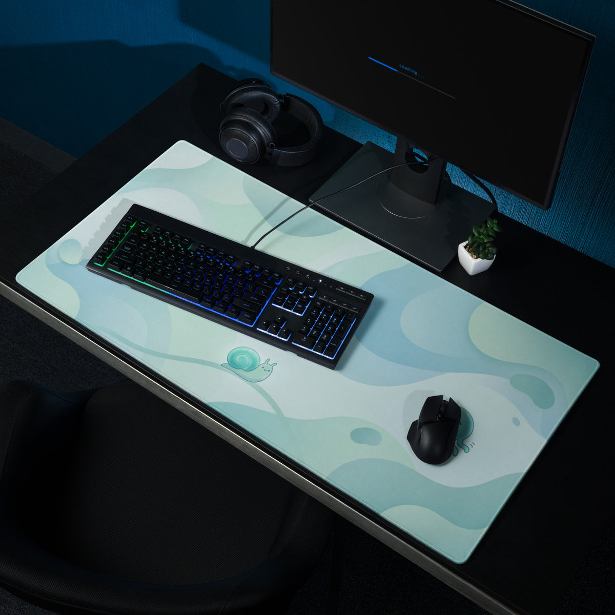 Pastel Cute Cloud Mouse Pad For Girl Gamers