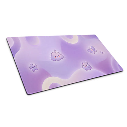Lilac Cute Galaxy Gaming Mouse Pad