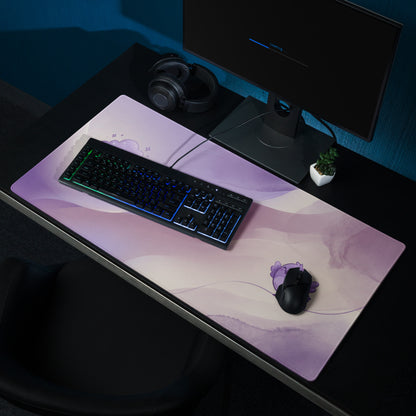 Pastel Purple Cute Cloud Gamer Mouse Pad