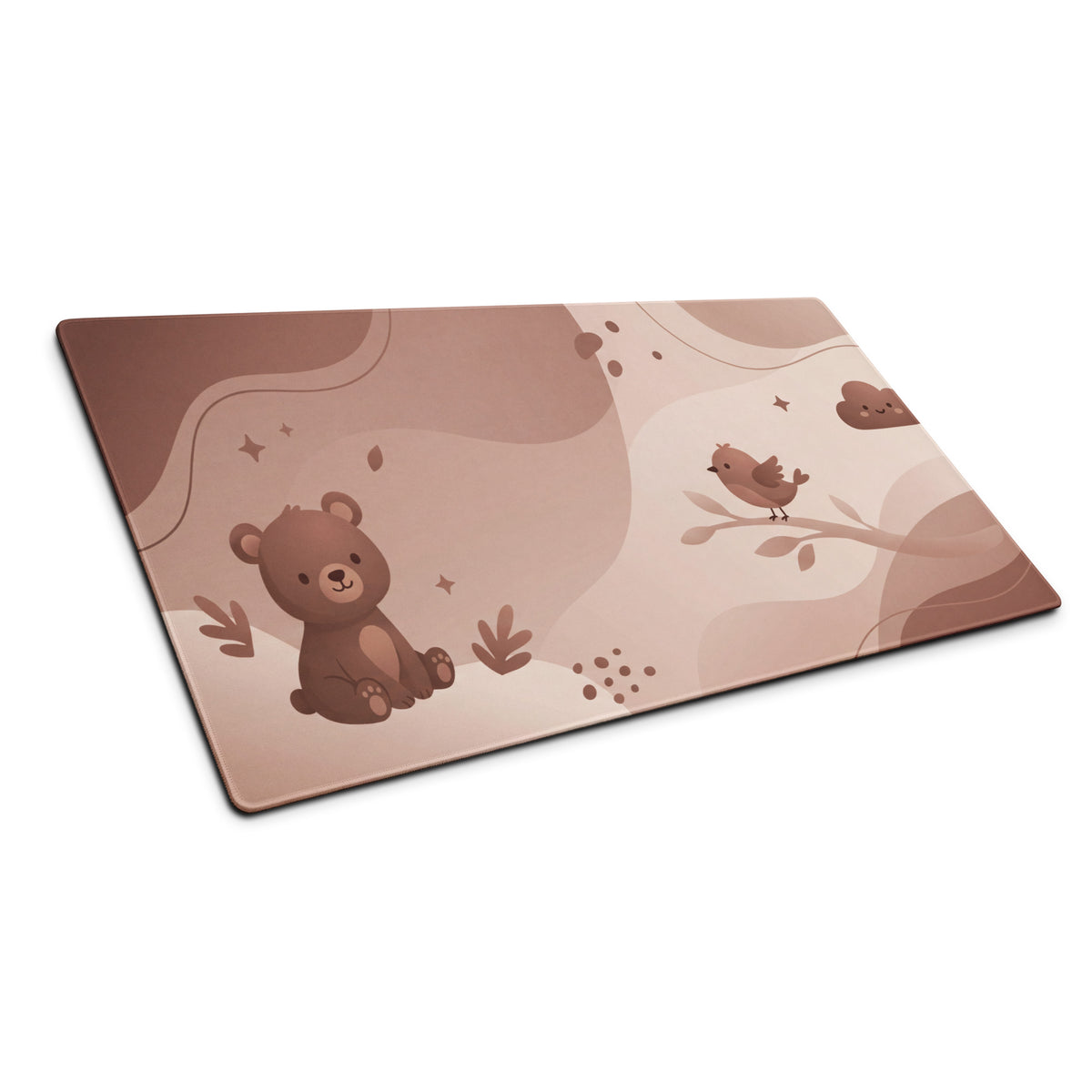 Pink Bear Cute Gaming Mouse Pad