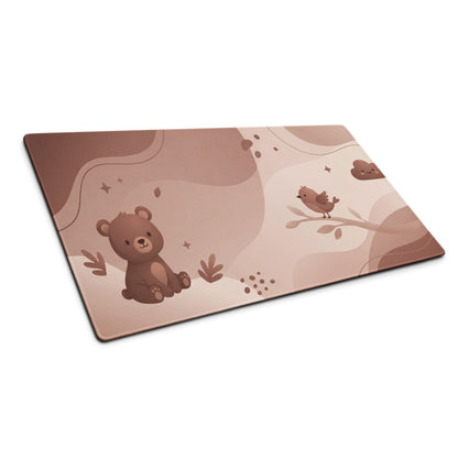 Pink Bear Cute Gaming Mouse Pad