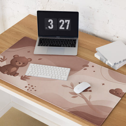 Pink Bear Cute Gaming Mouse Pad