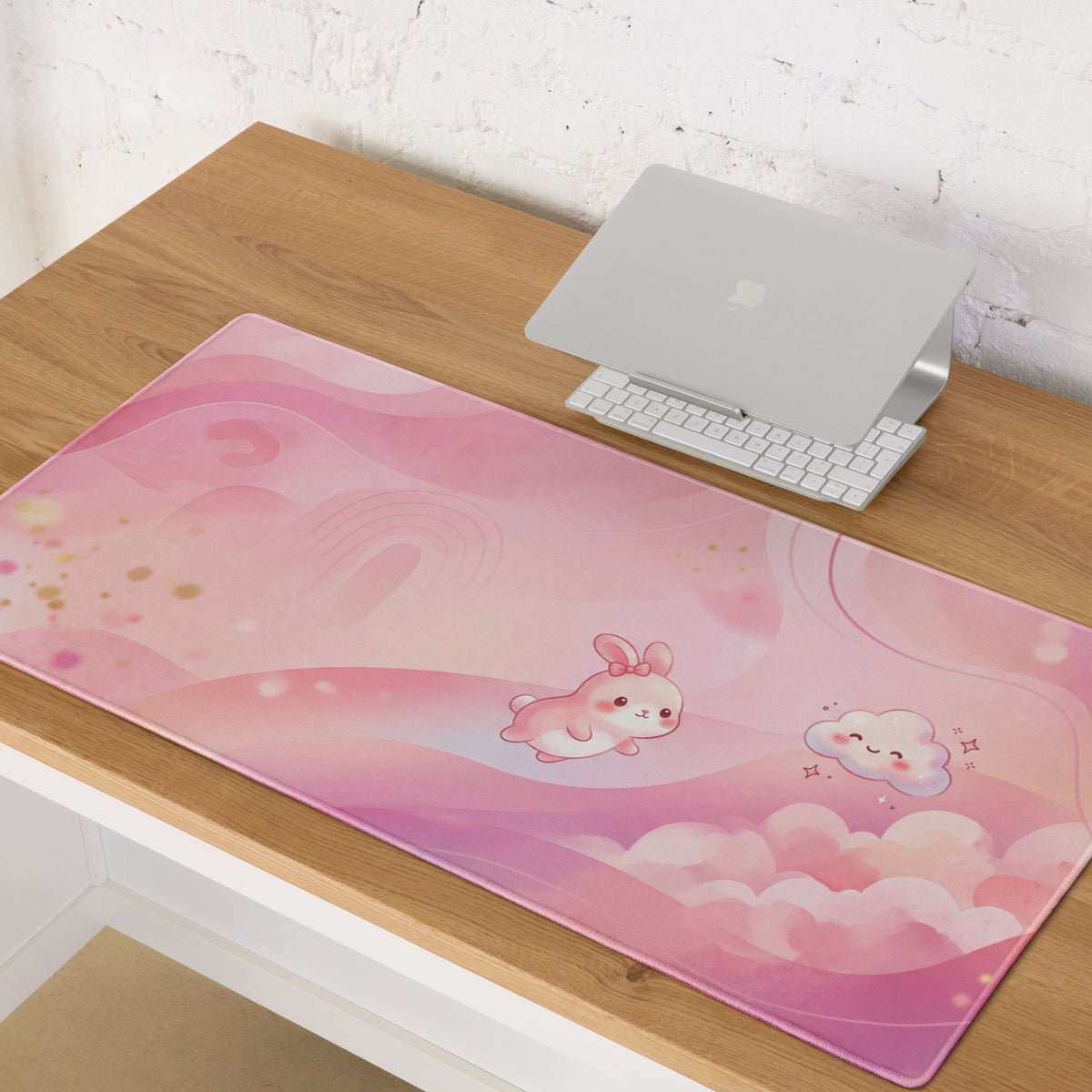 Pink Cute Gaming Mouse Pad