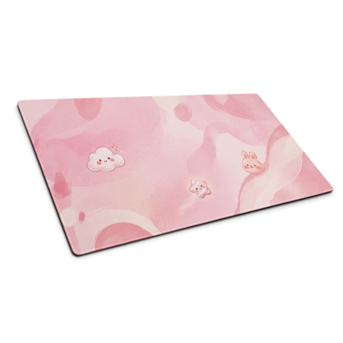 Pink Cute Galaxy Gaming Mouse Pad