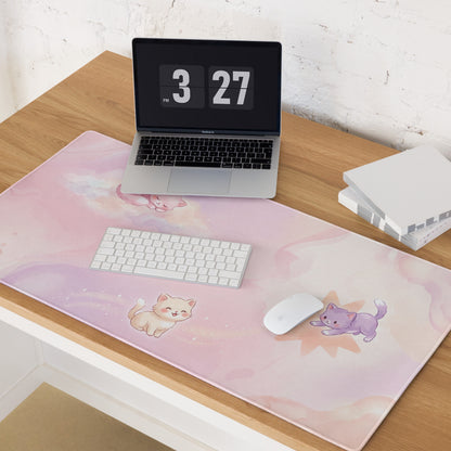Pastel Kittens Gaming Mouse Pad