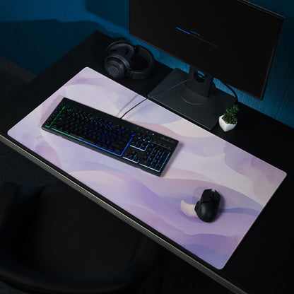 Pastel Purple Unicorn Mouse Pad With Clouds