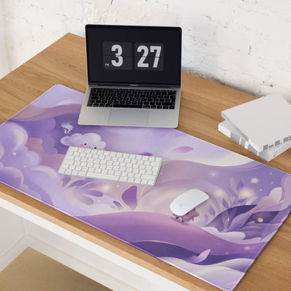 Pastel Purple Cute Cloud Dream Gaming Mouse Pad