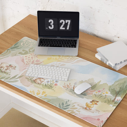 Pastel Garden Cute Gaming Mouse Pad