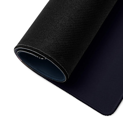 Black textured Cinematic Night Sky gaming mousepad with stitched edge