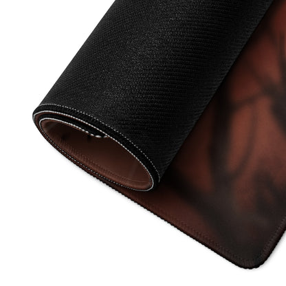 Gaming Mouse Pad Black And Orange For Desktop Setup Fantasy Digital Art Epic Dark Dota CSGO
