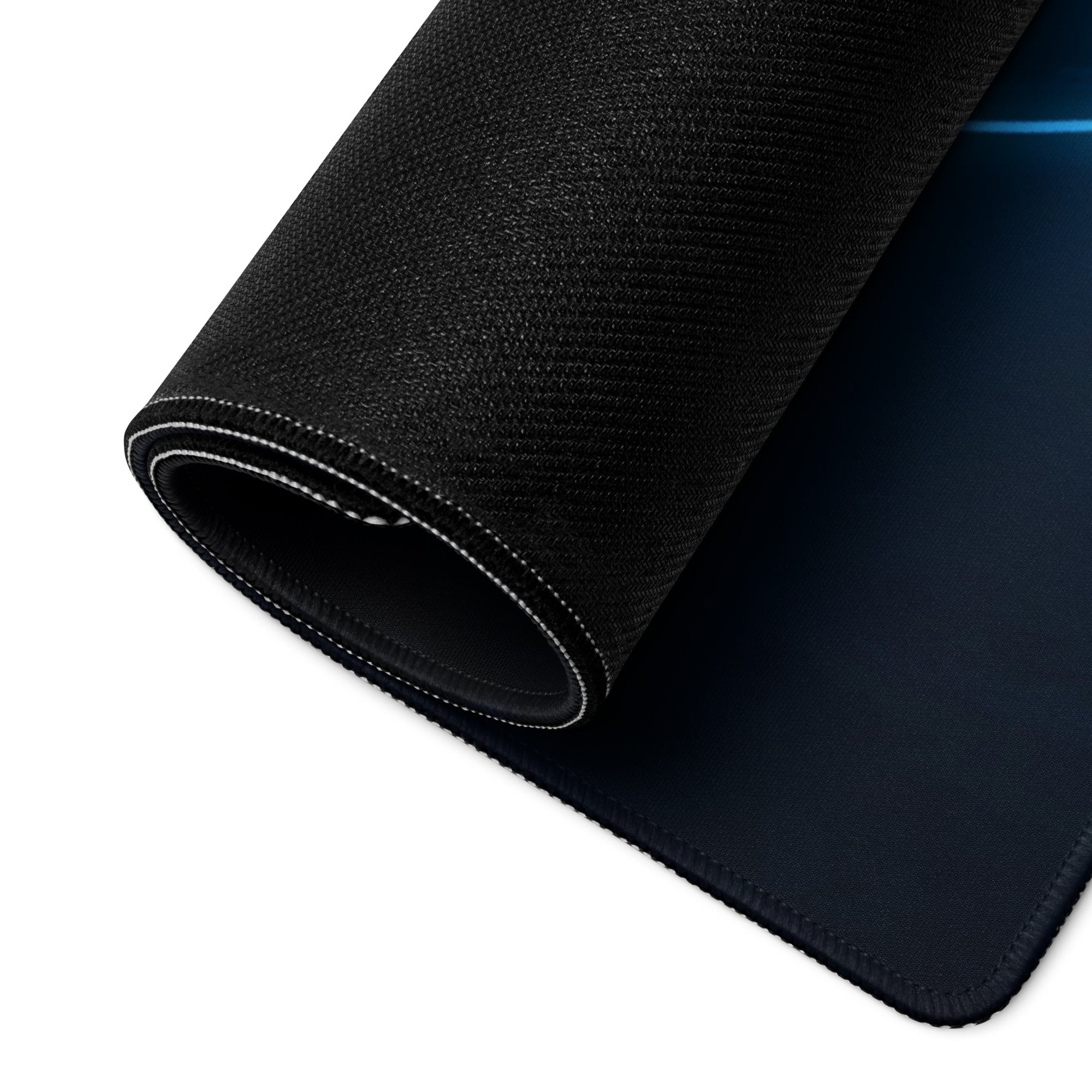 Gaming Mouse Pad Blue For Gaming Desk Galactic Space Art Futuristic Esports Style Immersive Digital Art