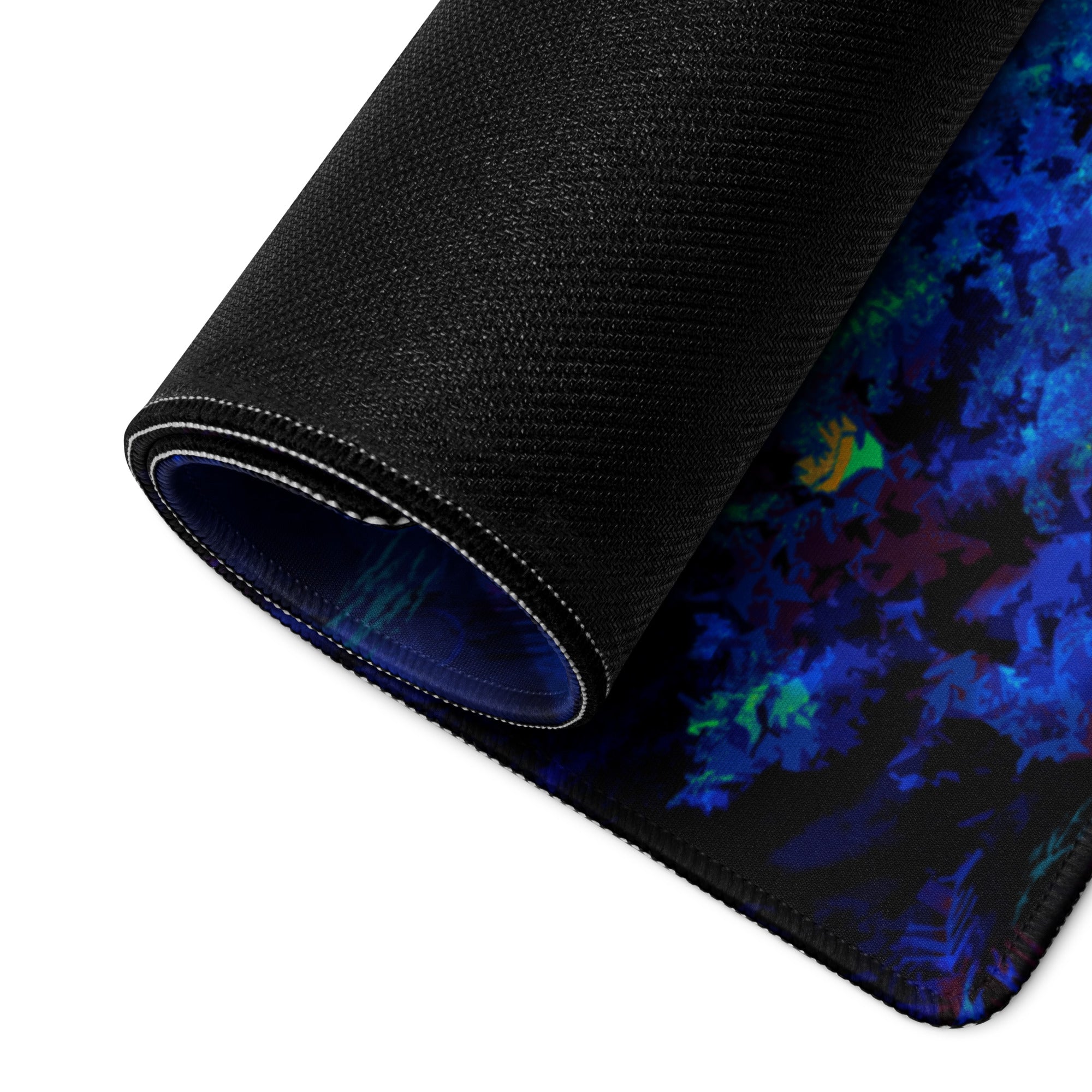 Underwater Blue Gaming Mouse Pad For Gaming Desk Setup Epic Ocean Fantasy Digital Art Style