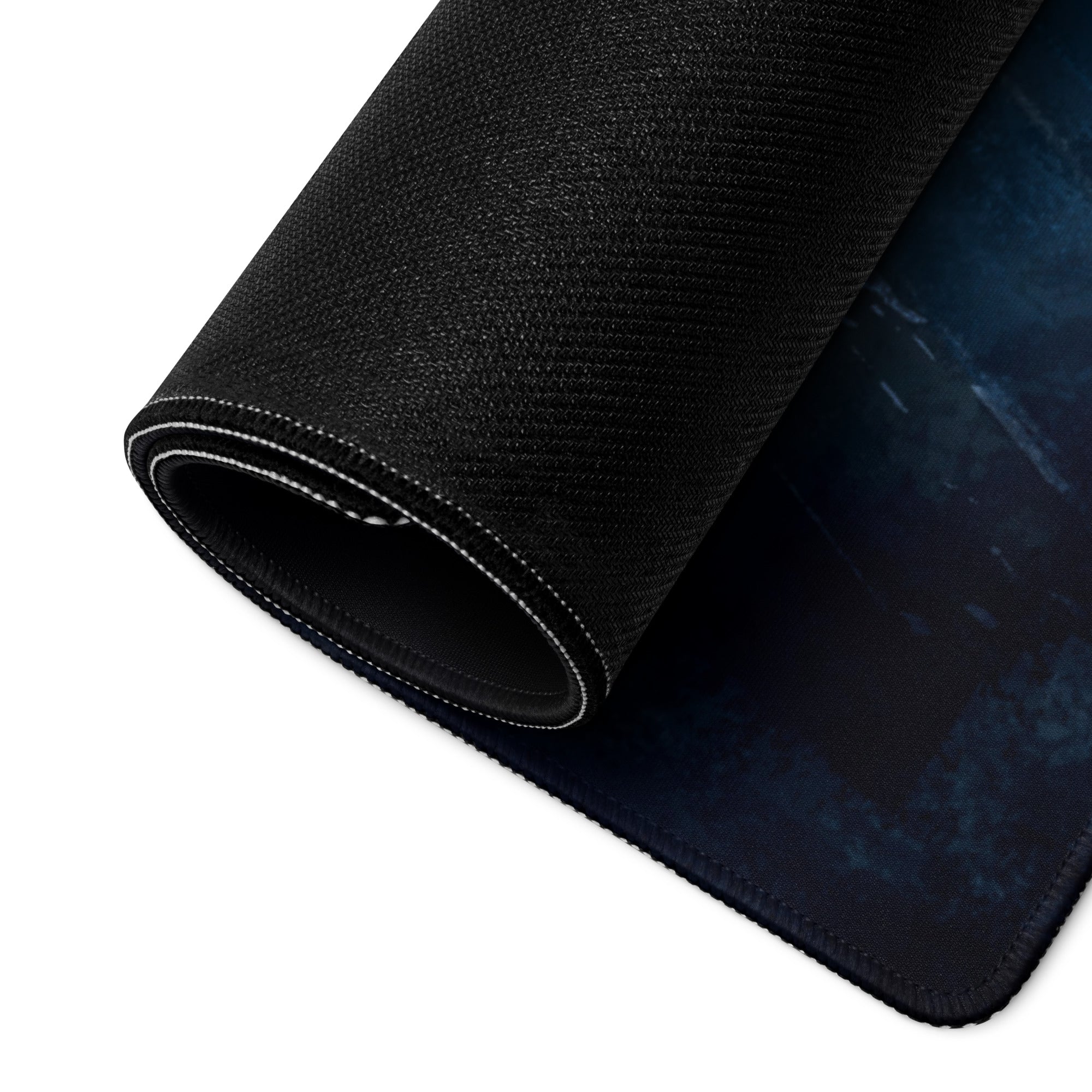 Blue Neon Cityscape Gaming Mouse Pad Large Non Slip Surface For PC Setup Ideal For Dota CSGO