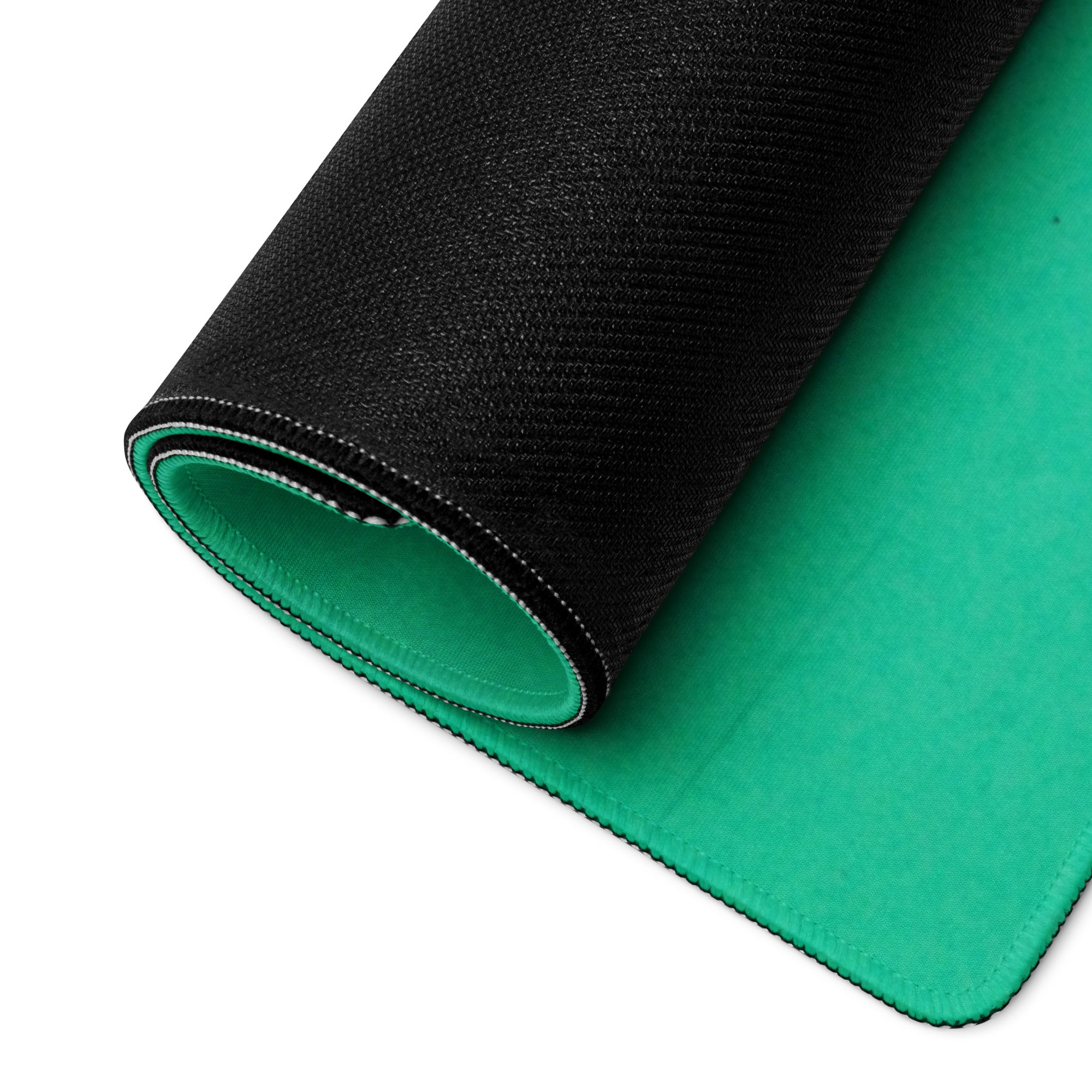 Green Motivational Mouse Pad With No Action Sticky Notes Design Large Non Slip Desk Mat For Gaming And Productivity