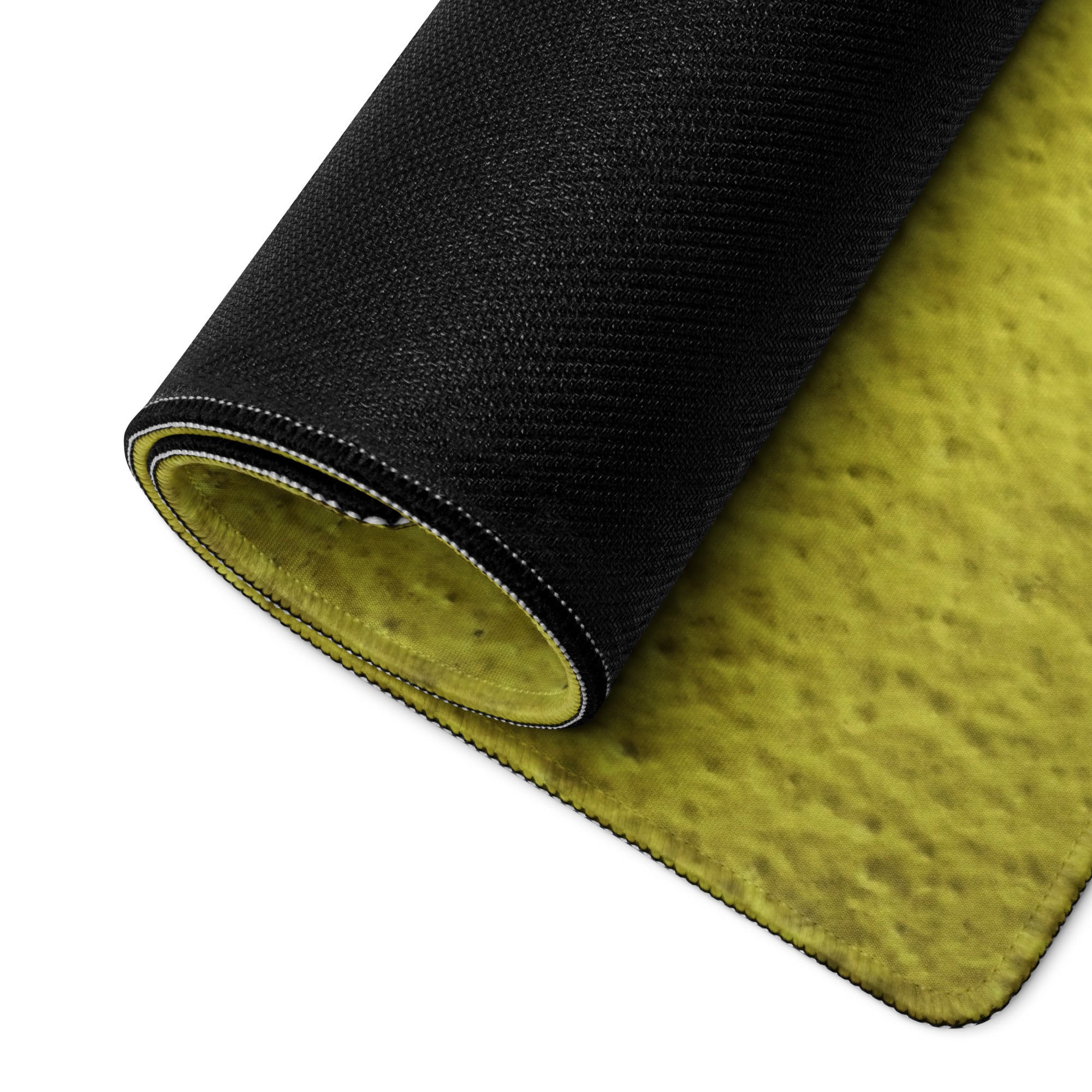 Yellow Motivational Mouse Pad For Desk With Bold Typography Modern Minimal Office Decor