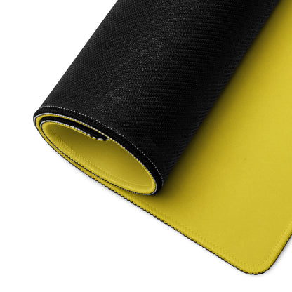 Motivational Yellow Mouse Pad For Desk Home Office Modern Typography Believe In Yourself