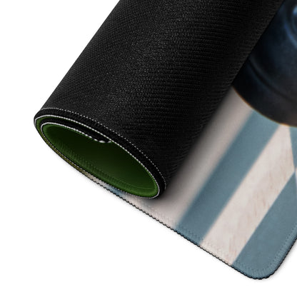 Chess Inspired Motivational Mouse Pad Green Background Desk Mat Office And Home Modern Style