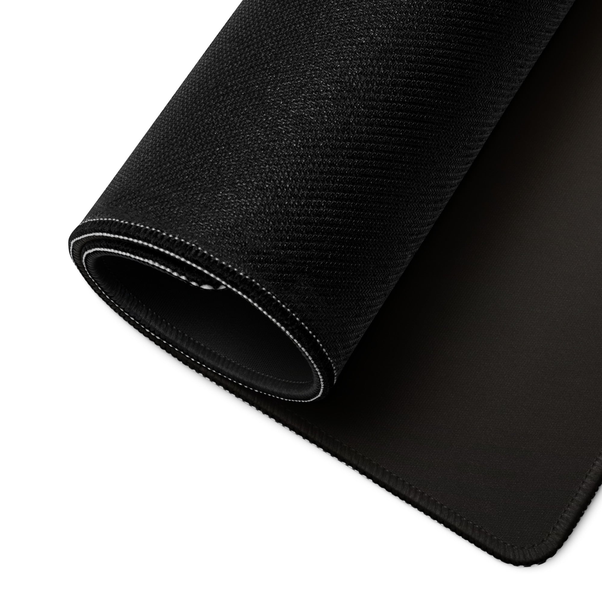 Be Kind Large Gaming Mouse Pad Black Desk Mat With Non Slip Surface Motivational Typography Office Decor