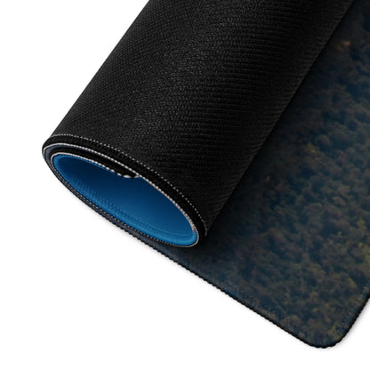 Blue Mountain Motivational Mouse Pad For Desk Large Non Slip Edge Stitching Office Decor Inspirational Quote Art