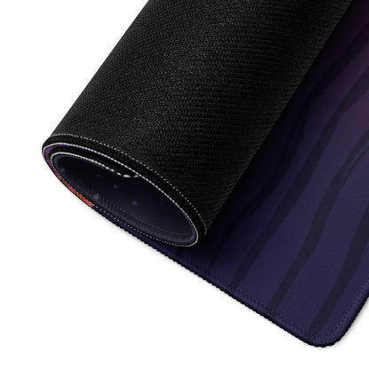 Sunset Starfield Gaming Mouse Pad - Mouse Pad Orange Purple Sunset Desk Neon Mood Vibrant Neon Decor Non Slip