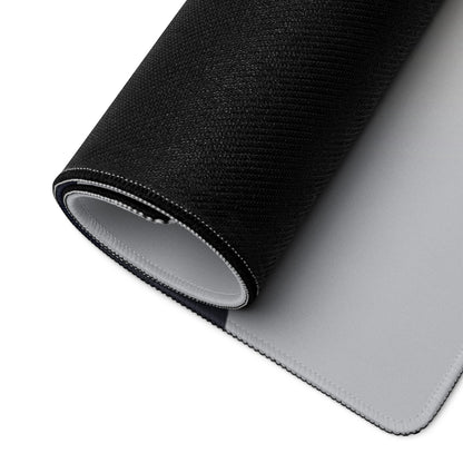Mountain Mist Gaming Mouse Pad - Gaming Mouse Pad Gray Charcoal Desk Setup Minimalist Calm Esports Landscape Print