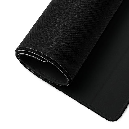 Elite Large Gaming Mouse Pad - Gaming Mouse Pad Black Setup Modern Immersive Tech Minimalist Esports Non Slip Textile