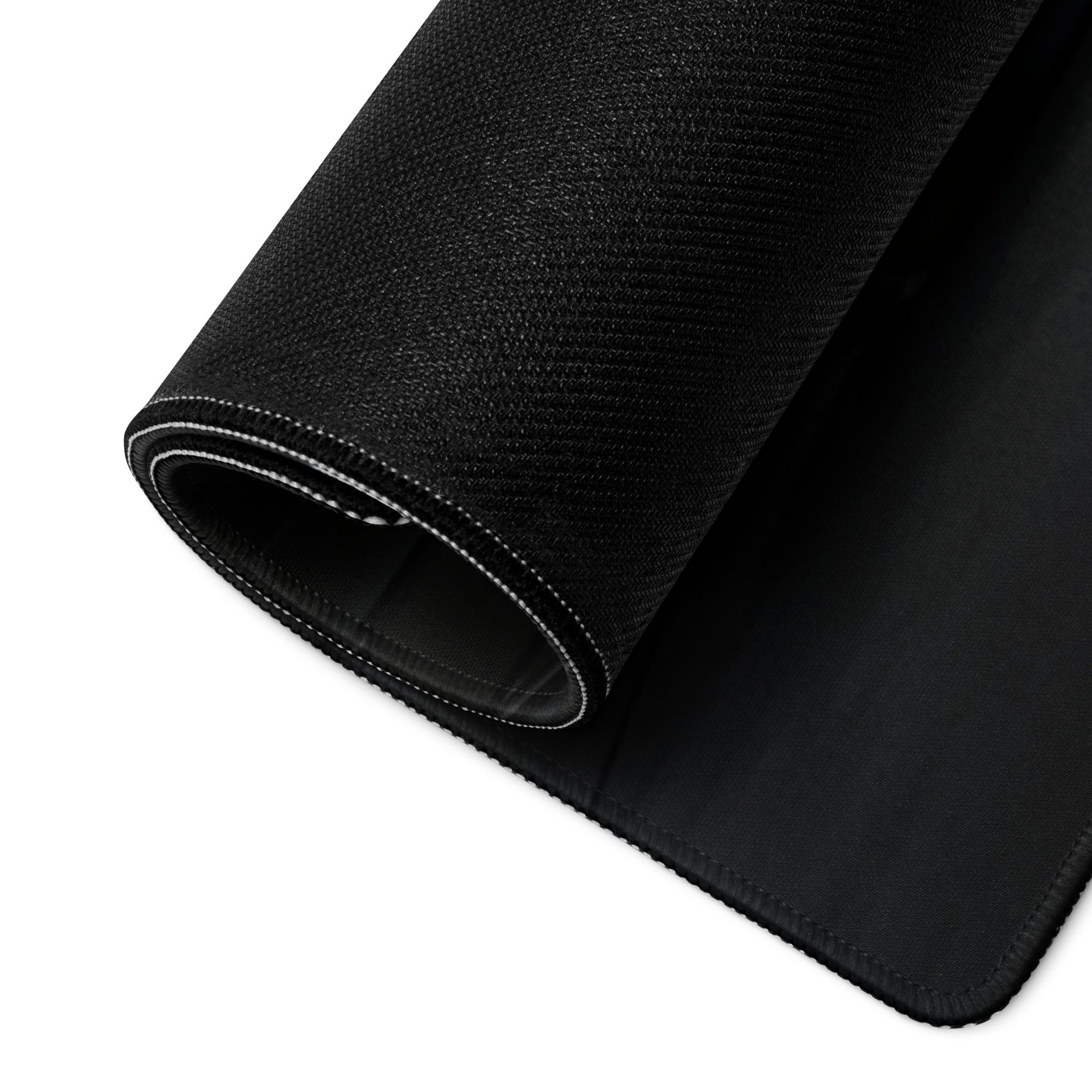Racecar Black Gaming Mouse Pad - Racecar Black Gaming Modern Intense Industrial Large Non Slip Edge Stitch Photo Print