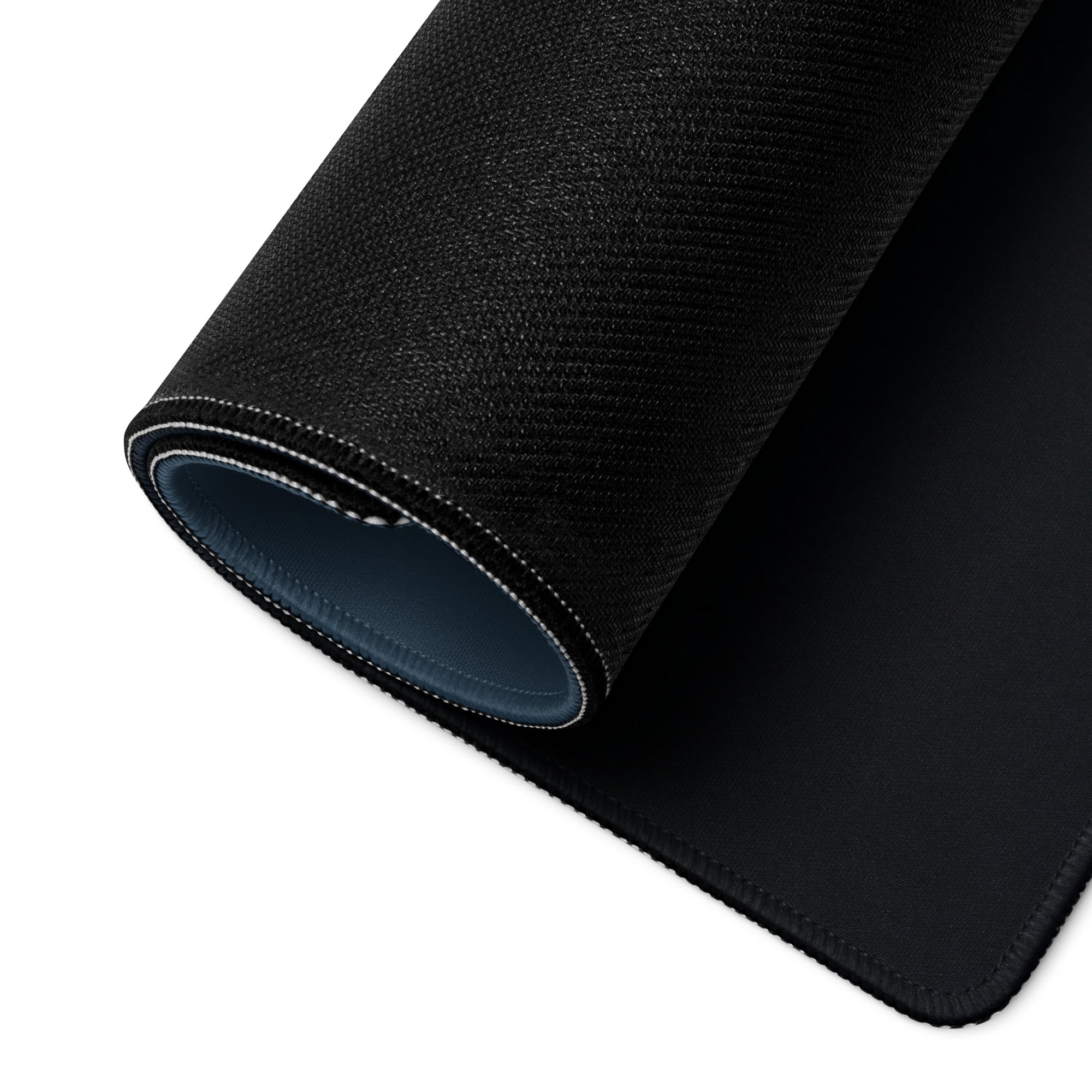 Midnight Racer Blue Mouse Pad - Racing Car Blue Gaming Mouse Pad Modern Dynamic Mood Minimalist Style Digital Print