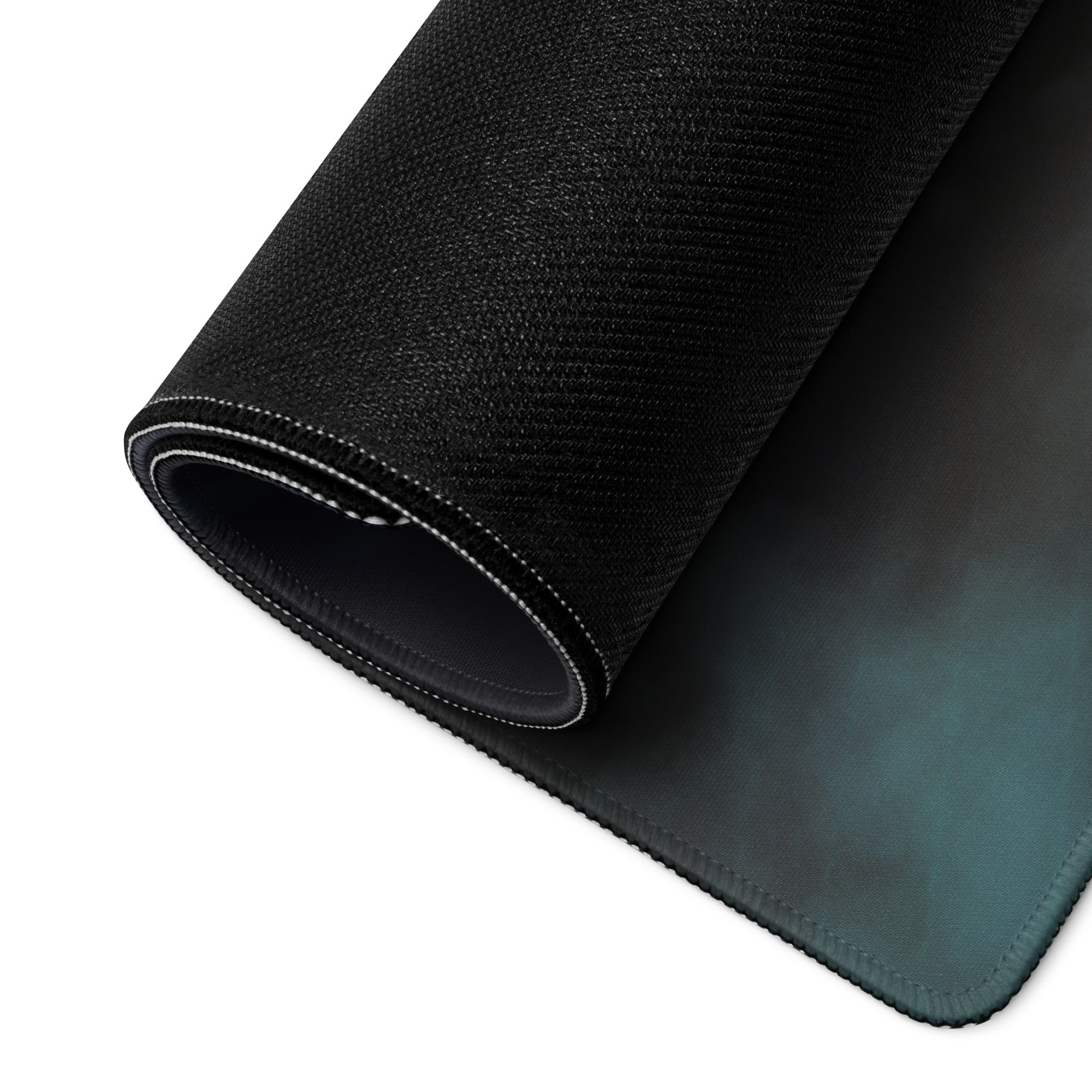 Hypertech Gaming Mouse Pad - Gaming Mouse Pad Blue Desk Futuristic Tech Mood Cyberpunk Office Decor Digital Art