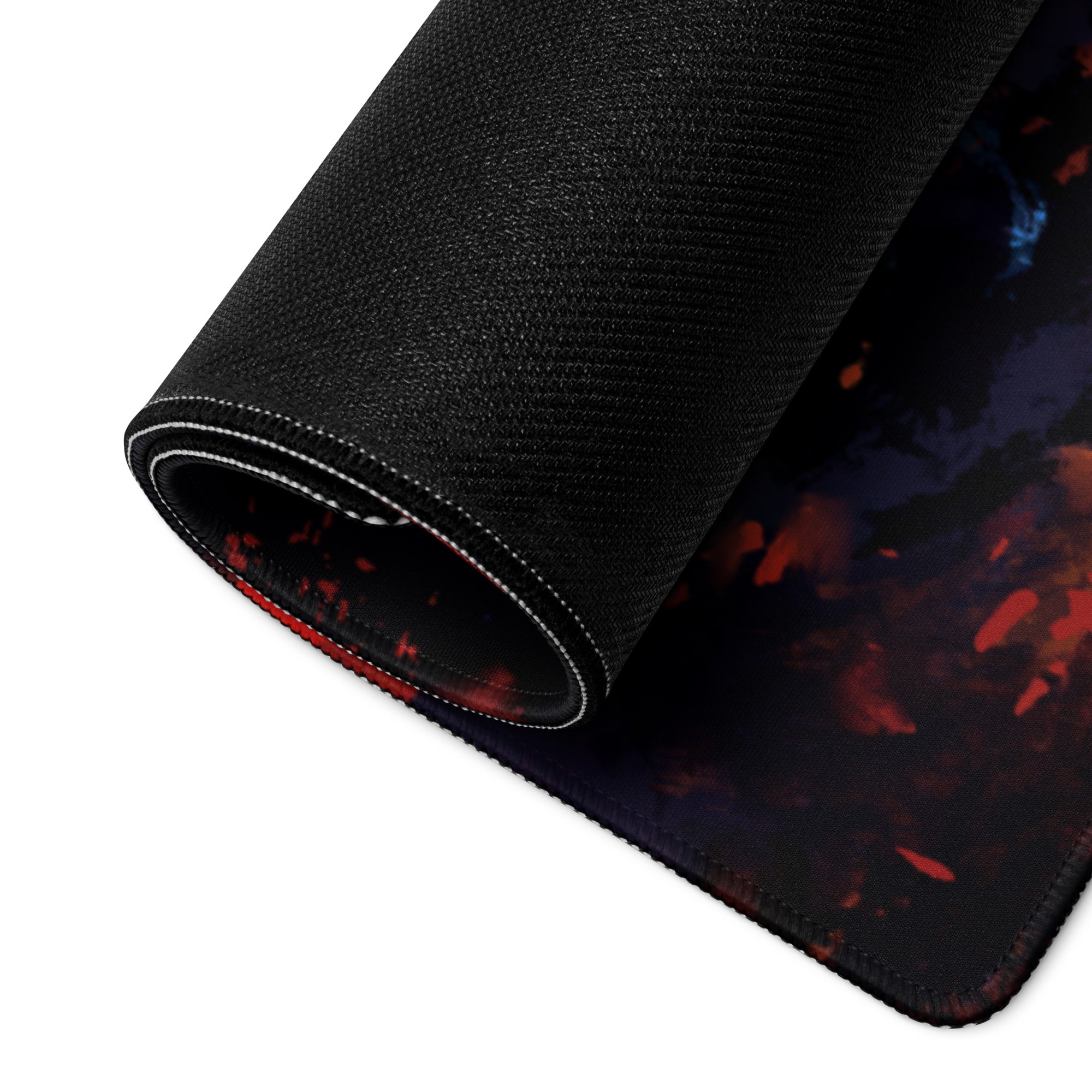 Vibrant Abstract Art Mouse Pad - Mouse Pad Abstract Multicolor For Gaming Desk Vibrant Mood, Contemporary Decor