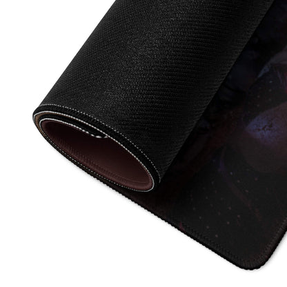 Immersive Night Landscape Mouse Pad - Gaming Mouse Pad, Dark Blue Teal Gradient, Desk Mat, Non Slip, Immersive Mood