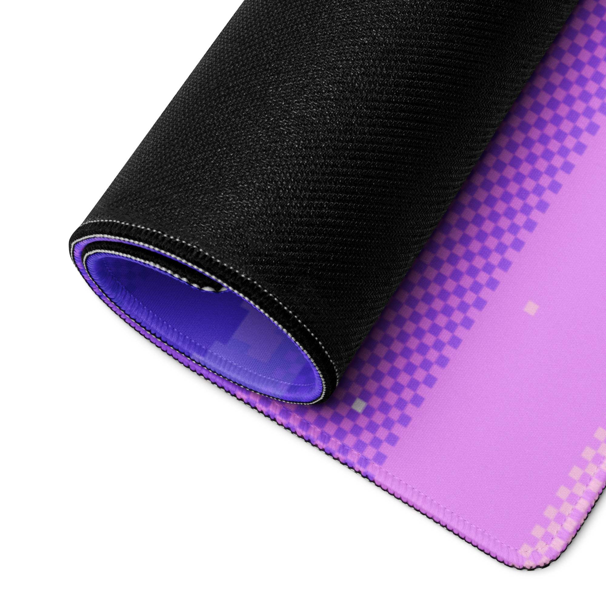 Cosmic Twilight Pixel Art Mouse Pad - Mouse Pad Purple Pink Gaming Pixel Art Dreamy Neon Cyberpunk Large Non Slip