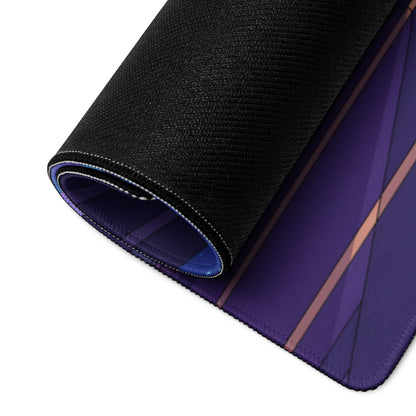Subaru Impreza WRX STI Inspired Red Purple Vaporwave Gaming Mouse Pad, Neon Retro Futuristic JDM Desk Mat with Synthwave Palm Tree Rally Car Art