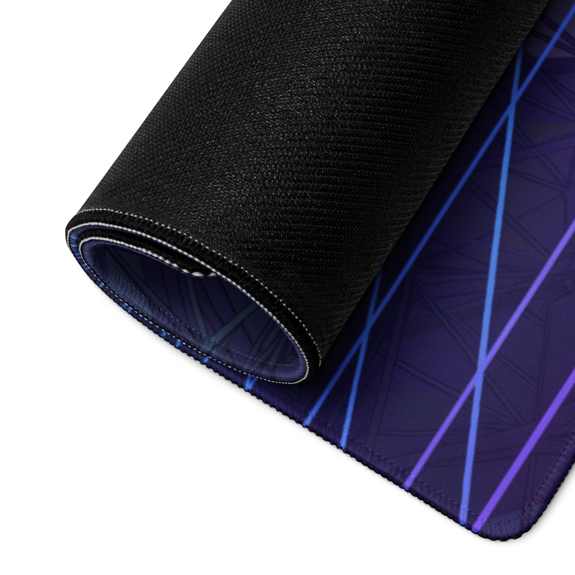 Lamborghini Huracán STO Inspired Teal Blue Vaporwave Gaming Mouse Pad – Neon Futuristic Hangar Desk Mat with Cyberpunk Grid and Synthwave Racing Art
