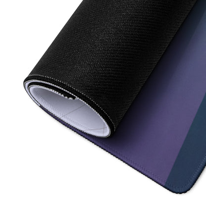 Mercedes-AMG GT Black Series Inspired Silver Cyan Vaporwave Gaming Mouse Pad – Neon Futuristic Garage Desk Mat with Moody Synthwave Automotive Art