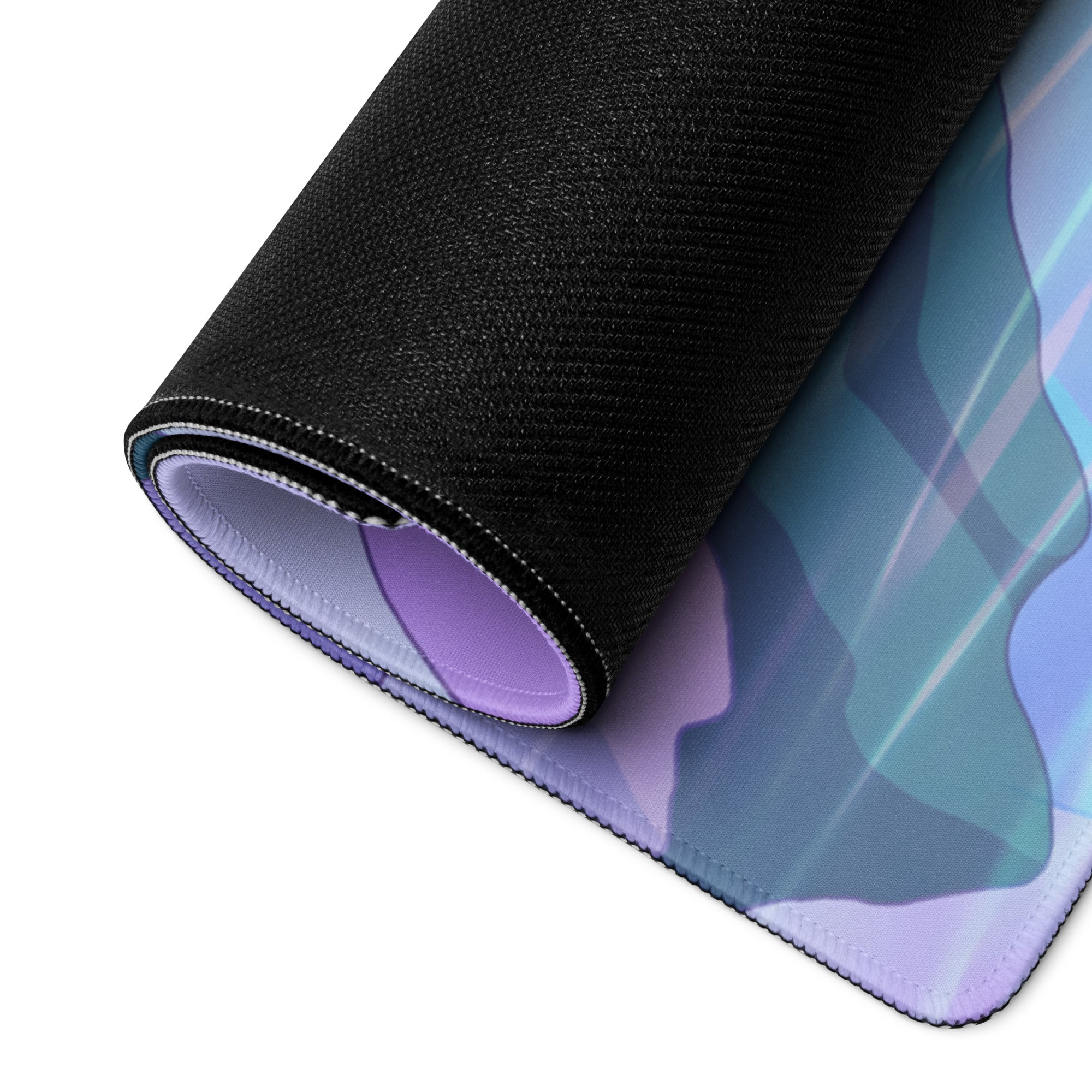 Vaporwave Sunset Mountain Mouse Pad - Mouse Pad Purple Desk Vaporwave Dreamy Mood Gaming Desk Digital Art