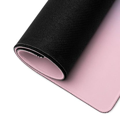 Vaporwave Koi Mouse Pad - Mouse Pad Pink Purple Gradient Gaming Desk Vaporwave Dreamy Mood Neon Aesthetic Gaming Print
