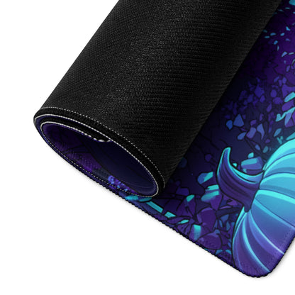 Neon Vaporwave Night Mouse Pad - Mouse Pad Neon Purple Vaporwave Gaming Dreamy Nostalgia Neon Decor PC Gaming