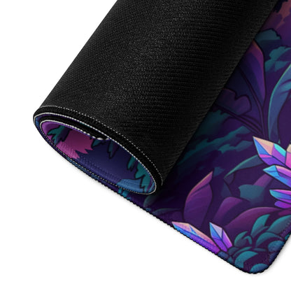 Neon Vaporwave Landscape Mouse Pad - Mouse Pad Purple Pink Teal Vaporwave Retro Mood Neon Decor For Gamers Digital Art