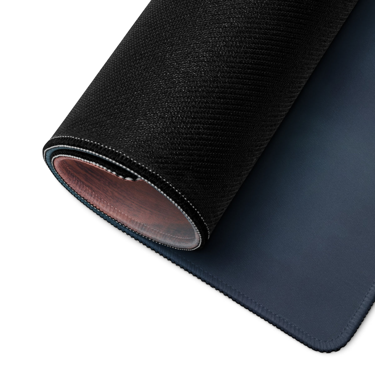 Porsche Cayman GT4 Inspired White & Orange Track Edition Desk Mat – Low-Friction Cloth Setup Mousepad