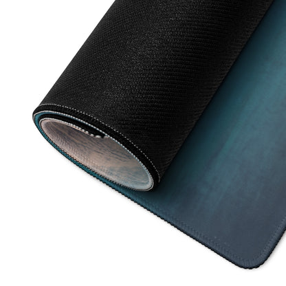 Porsche Cayman Inspired Metallic Orange Widebody Desk Pad – Extended Non-Slip PC Mouse Mat