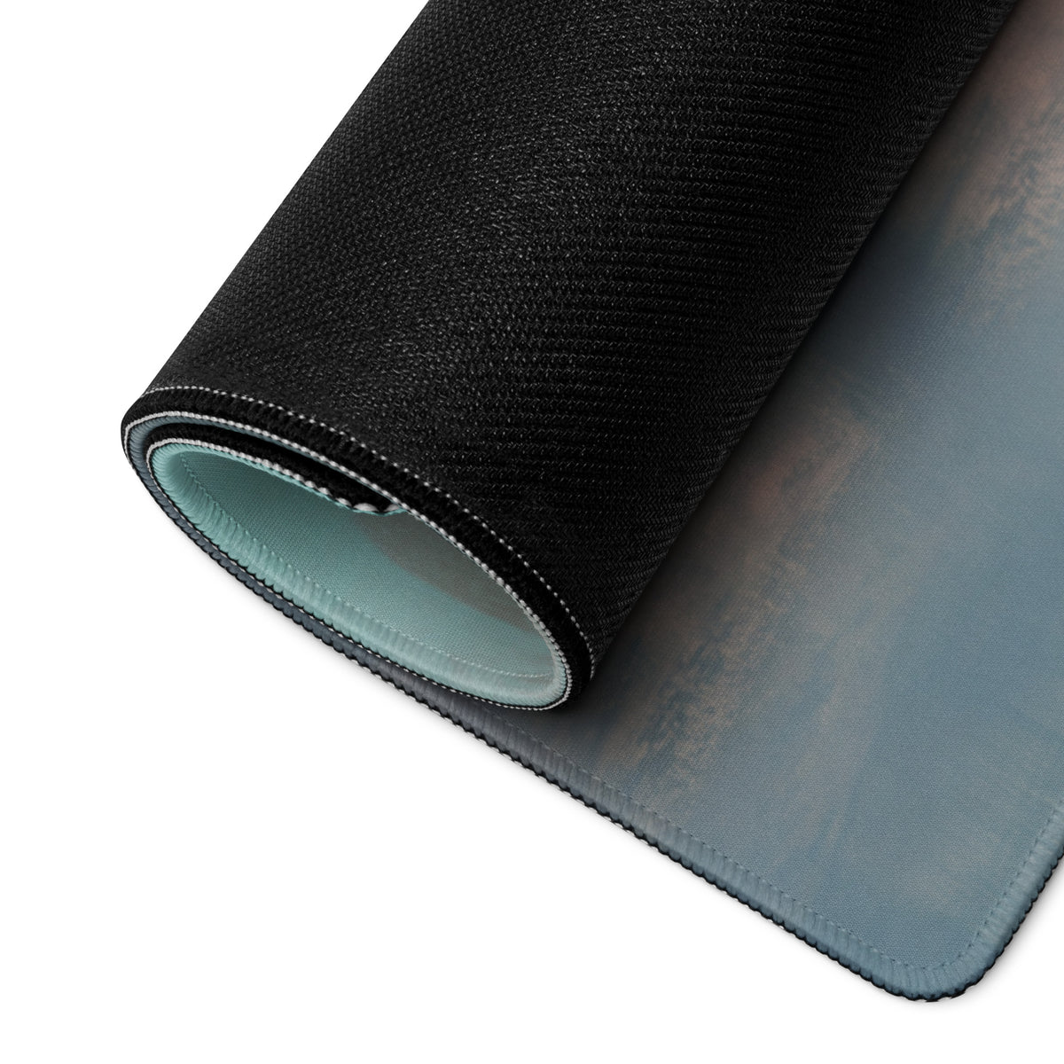 BMW M4 Inspired Dark Gray Widebody GT Wing Desk Mat – Ultra-Glide Stitched Edge Gaming Mouse Mat